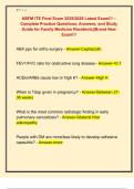 ABFM ITE Final Exam 2025&sol;2026 Latest Exam&excl;&excl;&excl; &ndash;  Complete Practice Questions&comma; Answers&comma; and Study  Guide for Family Medicine Residents&vert;&vert;Brand New  Exam&excl;&excl;&excl;