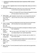 Salesforce Certified Associate Exam Questions With Correct Answers AlreadPassed&excl;&excl;