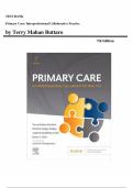 Primary Care Interprofessional Collaborative Practice&comma; 7th Edition &lpar;Terry Mahan Buttaro&rpar; &ndash; Complete Test Bank Chapters 1&ndash;228
