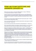 FEMA 480 EXAM QUESTIONS AND ANSWERS &lpar;GRADED A&plus;&rpar;