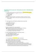 WGU D351 Cohort Pre-Assessment &vert; 45 Questions and Answers &vert; 2025-2026 Update &vert; 100&percnt; Correct&period;