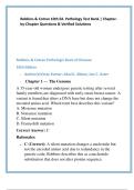 Test Bank&colon; Robbins & Cotran Pathologic Basis of Disease &lpar;10th Ed&rpar; &mdash; Verified Answers & Rationales