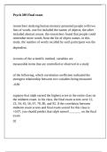 Psych 289 Final exam
