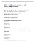 NSG 5442 Exam 1 questions well answered graded A&plus;