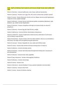 D440 - Health and Wellness Exam Questions and Answers Already Passed Latest Update 2025-2026