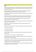 D099 Sales Management Exam Questions and Answers Already Passed Latest Update 2025-2026