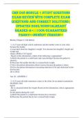 CMN 548 MODULE 1 STUDY QUESTIONS Exam Review with Complete Exam Questions and Correct Solutions&vert; Updated 2025&sol;2026&excl;&excl;Already Graded A&plus;&vert;&vert;100&percnt; Guaranteed Pass&excl;&excl;&excl;<<Newest Version>>