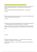 HTML5 Exam Questions Answered Correctly Latest Update 2025-2026
