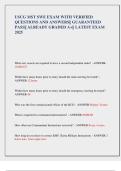 USCG MST SWE EXAM WITH VERIFIED  QUESTIONS AND ANSWERS&vert;&vert; GUARANTEED  PASS&vert;&vert; ALREADY GRADED A&plus;&vert;&vert; LATEST EXAM  2025
