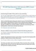 NU 629 Final Questions with Answers &lpar;100&percnt; Correct  Answers&rpar;