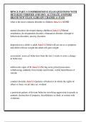 RPNCE PART 5 COMPREHENSIVE EXAM QUESTIONS WITH  DETAILED VERIFIED AND 100&percnt; ACCURATE ANSWERS  BRAND NEW EXAM ALREADY GRADED A&plus; PASS 