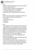 ESE Certification Test &num;3 Test Bank &sol; Exceptional Student Education &sol; 2025 Update &sol; Score 100&percnt;