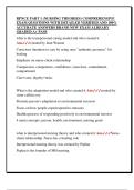 RPNCE PART 1 &lpar;NURSING THEORIES&rpar; COMPREHENSIVE  EXAM QUESTIONS WITH DETAILED VERIFIED AND 100&percnt;  ACCURATE ANSWERS BRAND NEW EXAM ALREADY  GRADED A&plus; PASS 