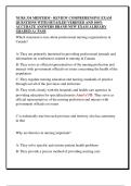 NURS 334 MIDTERM - REVIEW COMPREHENSIVE EXAM  QUESTIONS WITH DETAILED VERIFIED AND 100&percnt;  ACCURATE ANSWERS BRAND NEW EXAM ALREADY  GRADED A&plus; PASS 