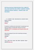 NCSF Sports Nutrition EXAM 2025-2026 ACTUAL COMPLETE  REAL EXAM QUESTIONS AND CORRECT ANSWERS &lpar;VERIFIED  ANSWERS&rpar; ALREADY GRADED A&plus; &sol; NEWEST EXAM &sol; JUST  RELEASED&excl;&excl; 