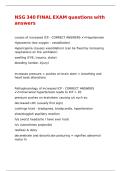 NSG 340 FINAL EXAM questions with answers