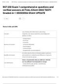 RST 230 Exam 1 comprehensive questions and verified answers ACTUAL EXAM 2025 TEST&excl;&excl; Graded A&plus; &vert; 2025&vert;2026 EXAM UPDATE