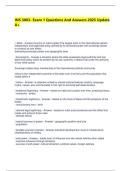 INS 3003- Exam 1 Questions And Answers 2025 Update A&plus;