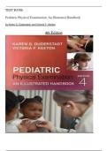 Test Bank- Pediatric Physical Examination&colon; An Illustrated Handbook 4th Edition &lpar;Karen G&period; Duderstadt&comma; 2025&rpar;Newest Edition