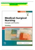 Test Bank For Medical Surgical Nursing 6th Edition By Holly K&period; Stromberg&comma; All Chapters 1-49 &vert; 2025-2026 Latest Update
