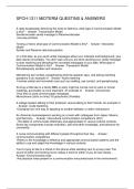 SPCH-1311 MIDTERM QUESTINS & ANSWERS