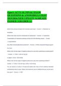 Egan's ACTUAL FINAL EXAM QUESTIONS & ANSWERS&vert; LATEST 2025&sol;2026 NEW UPDATE ALREADY PASSED &vert; GRADED A&plus;