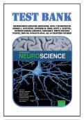 Test Bank for Neuroscience &lpar;Sinauer Associates&comma; 2023&rpar; 7th Edition by George J&period; Augustine&comma; Jennifer M&period; Groh&comma; Scott A&period; Huettel&comma; Anthony-Samuel LaMantia&comma; Leonard E&period; White and Dale Purves&comma; Isbn no&semi; 9780197616246&comma; all 34 Chapters Covered