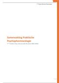 Samenvatting Praktische Psychofarmacologie 24-25