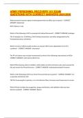 ARMY PERSONNEL RECOVERY 101 EXAM QUESTIONS WITH CORRECT ANSWERS 2025&sol;2026