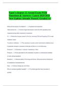 Egan's chapter 11 Actual Exam With Questions & Answers &vert; Latest 2025&sol;2026 New Update Already Passed &vert; Graded A&plus;