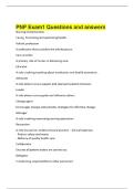 PNP Exam1 Questions and answers