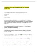 SNHD EMT Protocols EXAM QUESTIONS AND ANSWERS  &lpar;2025&sol;2026&rpar;   
