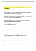 SNHD AEMT Protocols Quiz EXAM QUESTIONS AND ANSWERS  &lpar;2025&sol;2026&rpar; 