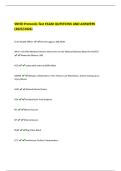 SNHD Protocols Test EXAM QUESTIONS AND ANSWERS  &lpar;2025&sol;2026&rpar;  