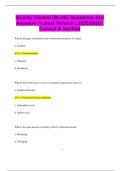 Quality Control &lpar;BLUE&rpar; Questions and Answers &vert; Latest Version &vert; 2025&sol;2026 &vert;  Correct & Verified