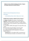 Robbins & Cotran Pathologic Basis of Disease 10th Edition Test Bank&colon; 580&plus; MCQs with Verified Answers & Rationales