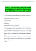 Elsevier Adaptive Quizzing Dysrhythmias Actual Exam With Questions and Answers &vert; Latest 2025&sol;2026 New Update &vert; Graded A&plus;
