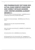 HESI PHARMACOLOGY EXIT EXAM 2025 ACTUAL EXAM COMPLETE QUESTIONS AND CORRECT DETAILED ANSWERS &lpar;100&percnt; VERIFIED ANSWERS&rpar; &vert;ALREADY GRADED A&plus;