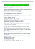 EPD &lpar;actual&rpar; Questions Solved 100&percnt;