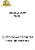 ENG2612 LATEST EXAM PACK 2025  &lbrack;DETAILED QUESTIONS AND ANSWERS&rsqb;