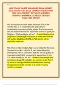 AHIP FRAUD WASTE AND ABUSE EXAM NEWEST  2025&sol; 2026 ACTUAL EXAM COMPLETE QUESTIONS  AND 100&percnt; CORRECT DETAILED ANSWERS  &lpar;VERIFIED ANSWERS&rpar; &vert;ALREADY GRADED  A&plus;&vert;&vert;LATEST EXAM&excl;&excl;&excl;