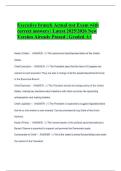 Executive branch Actual test Exam with correct answers &vert; Latest 2025&sol;2026 New Version Already Passed &vert; Graded A&plus;