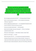 FCCLA ACTUAL KNOWLEDGE MISSOURI EXAM WITH COMPLETE SOLUTIONS &vert; LATEST 2025&sol;2026 NEW VERSION ALREADY PASSED &vert; GRADED A