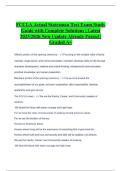 FCCLA Actual Statesman Test Exam Study Guide with Complete Solutions &vert; Latest 2025&sol;2026 New Update Already Passed &vert; Graded A&plus;