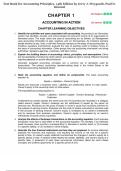 TEST BANK For Accounting Principles&comma; 14th Edition by Jerry J&period; Weygandt&comma; Paul D&period; Kimmel&comma; All Verified Chapters 1 - 28&comma; Complete Newest Version&vert;100&percnt; pass 