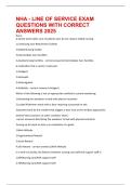 NHA QUESTIONS WITH CORRECT ANSWERS 2025.
