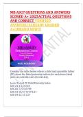 MB ASCP QUESTIONS AND ANSWERS  SCORED A&plus; 2025ACTUAL QUESTIONS  AND CORRECT VERIFIED  ANSWERS&sol;ALREADY GRADED  A&plus;&vert;&vert;BRAND NEW&excl;&excl;&excl; 