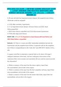Certified Coding Specialist Exam &lpar;CCS&rpar; 2024&sol;2025 &ndash; Latest Versions&comma; Practice Questions with Correct Answers and Rationales