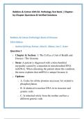 Robbins & Cotran Pathologic Basis of Disease 10th Edition Test Bank &vert; Verified Answers & Rationales