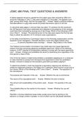 JOMC 486 FINAL TEST QUESTIONS & ANSWERS